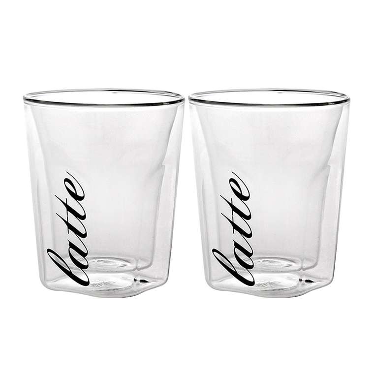 Комплект из двух стаканов  для латте BARISTA 