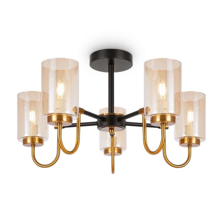 Потолочный светильник Freya FR5321CL-05BZ Jewel Modern