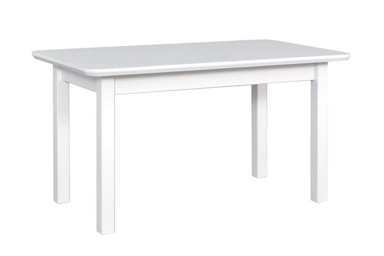 Раздвижной обеденный стол Wenus 2 S белого цвета