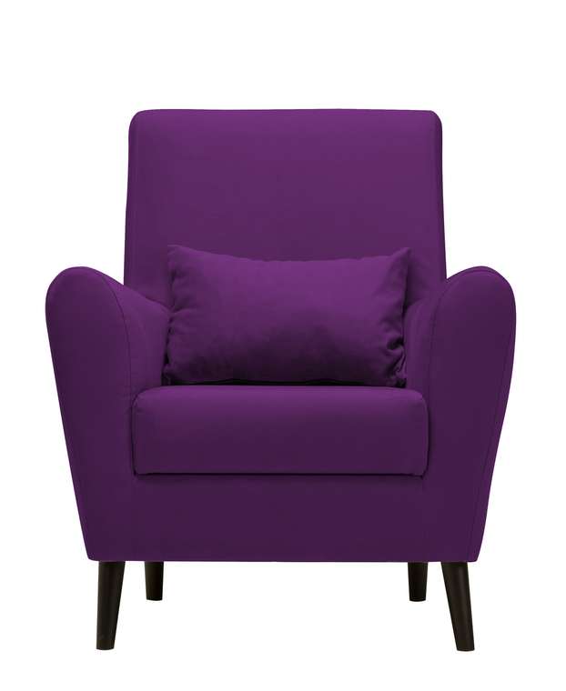 Кресло Либерти фиолетового цвета