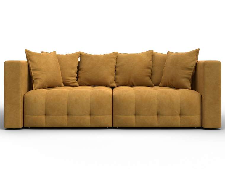 Диван-кровать Лига-052 желтого цвета