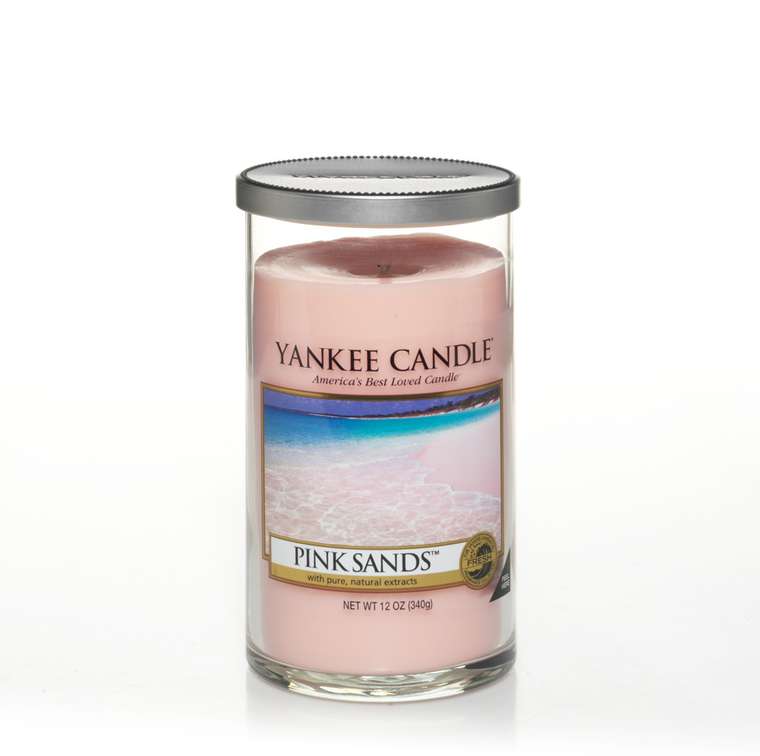 Ароматическая свеча Yankee Candle Pink Sands / Розовые пески