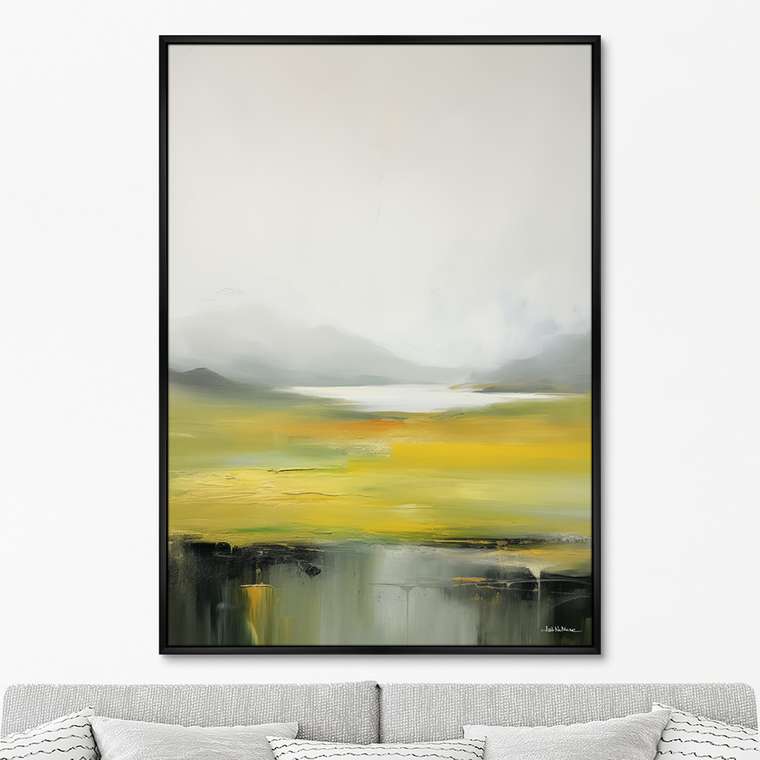 Репродукция картины Landscape collection, The valley, No 2, 2024г.