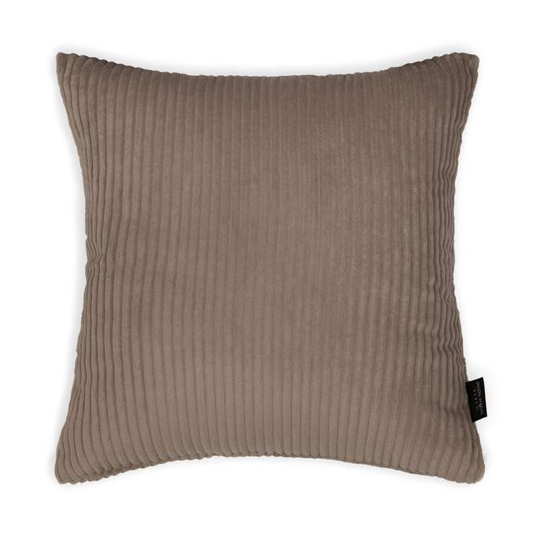 Декоративная подушка Cilium Brown коричневого цвета 