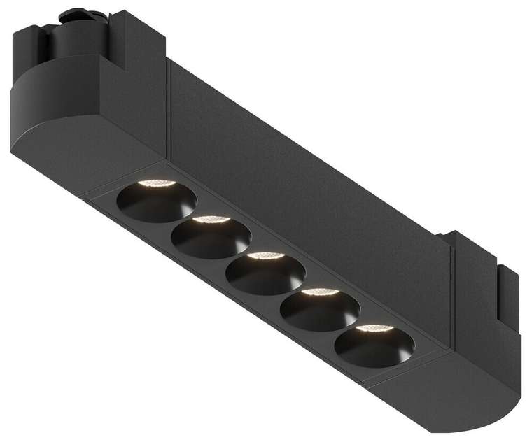 Трековый линейный светильник направленного света Skylite HSBL_0025 Однофазный, 213мм-3000К, чёрный