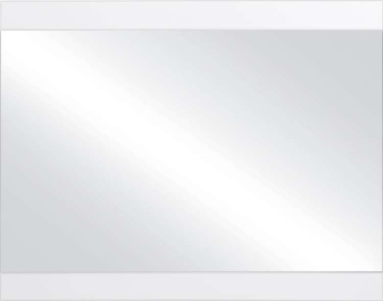 Настенное зеркало Даллас 80х100 белого цвета