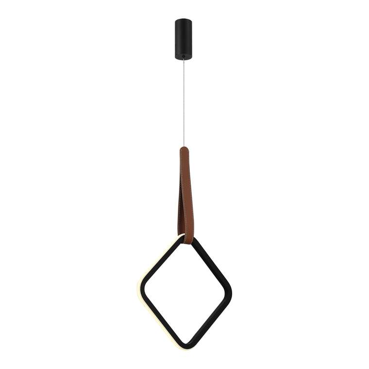 Светильник подвесной ST-Luce Черный/Черный, Терракотовый LED 1*12W 4000K SHAPE