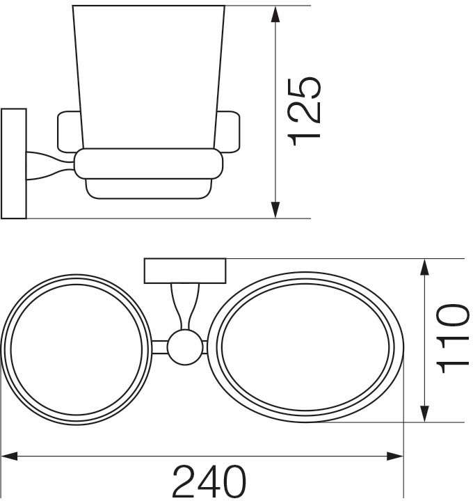 Стакан Bonjour