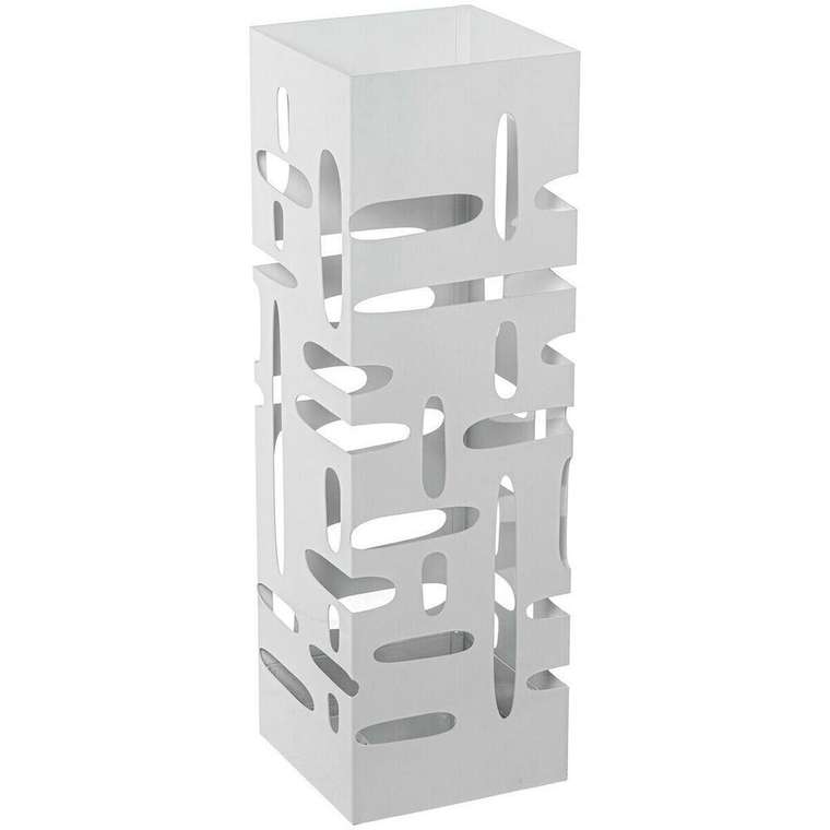 Корзина для зонтов Белый Дерево 15 x 49 x 15 cm