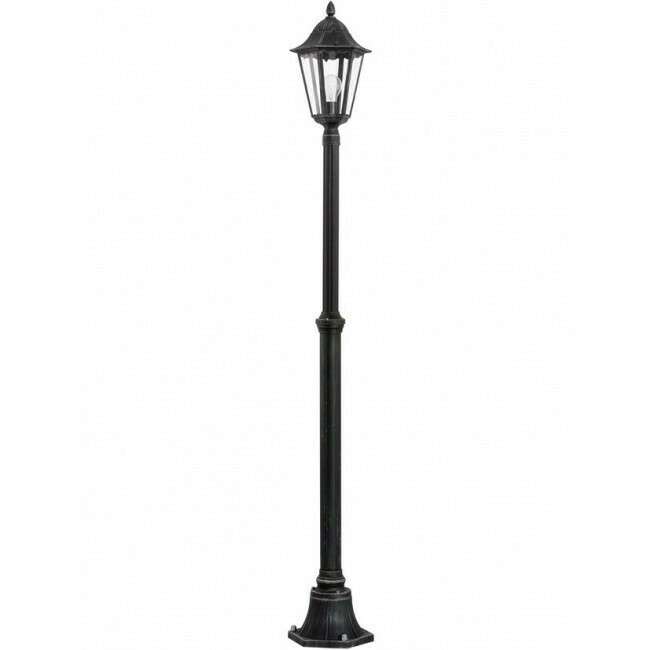 Садово-парковый светильник Navedo черного цвета