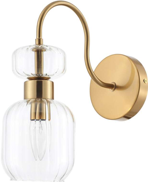 Бра 1141/1A E14*60W Antigue copper/Clear Escada GLOSS Clear