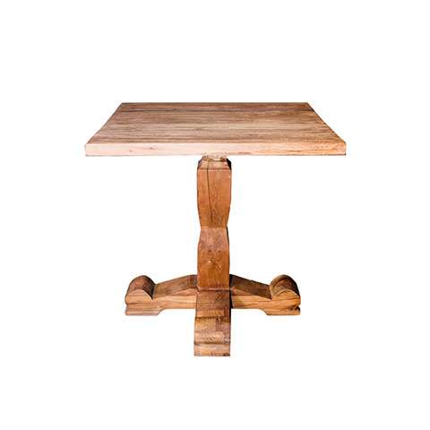 Квадратный стол "Хантер" из массива тикового дерева