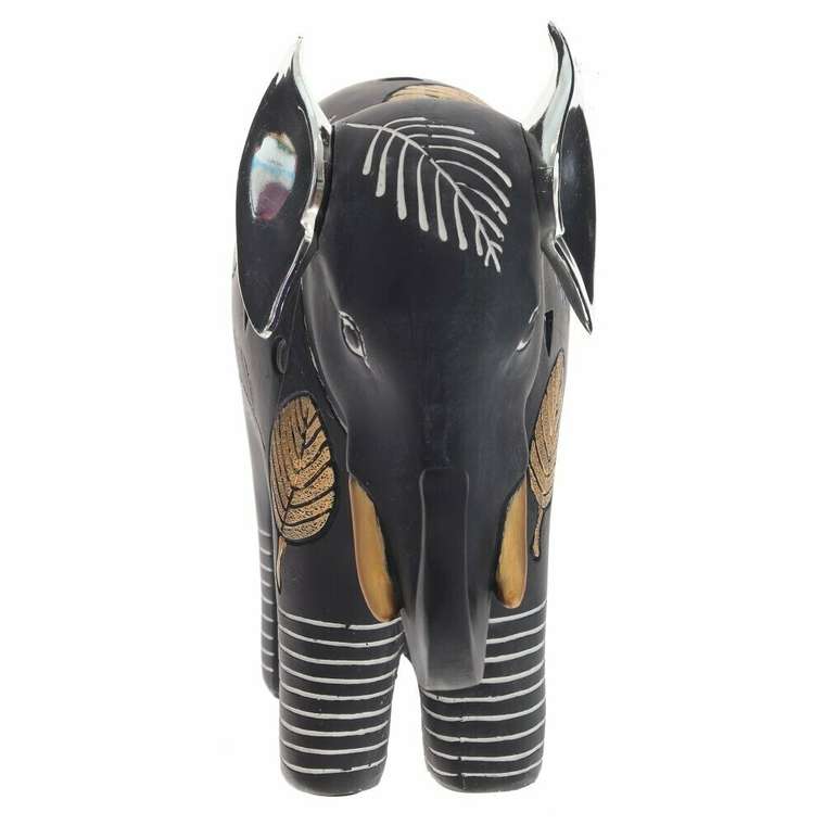 Фигурка декоративная Слон черного цвета