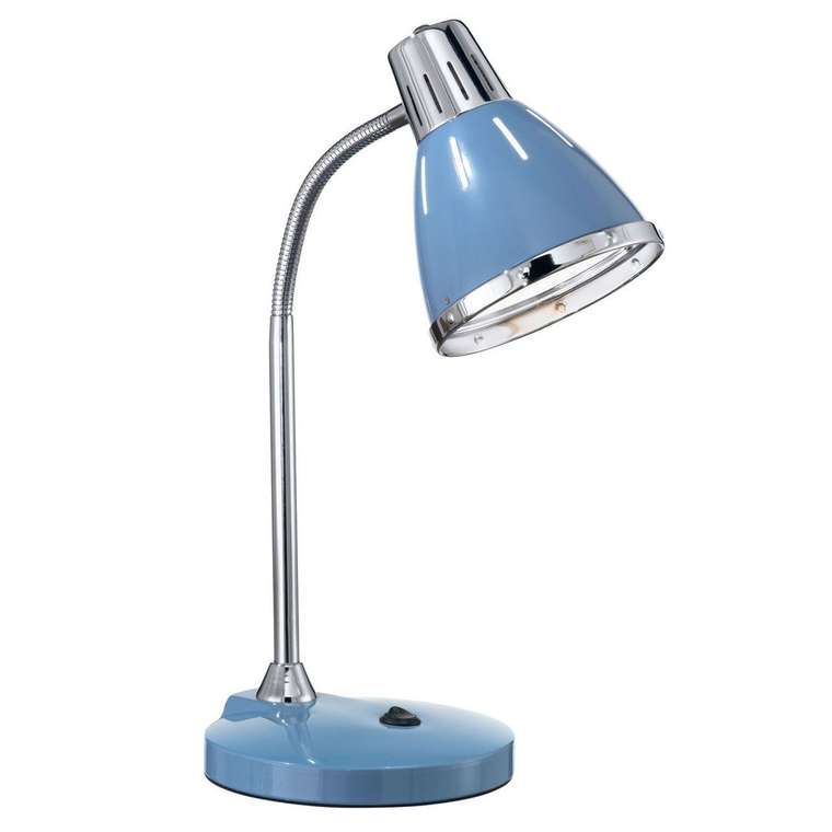 Настольная лампа Ideal Lux Elvis Azzurro