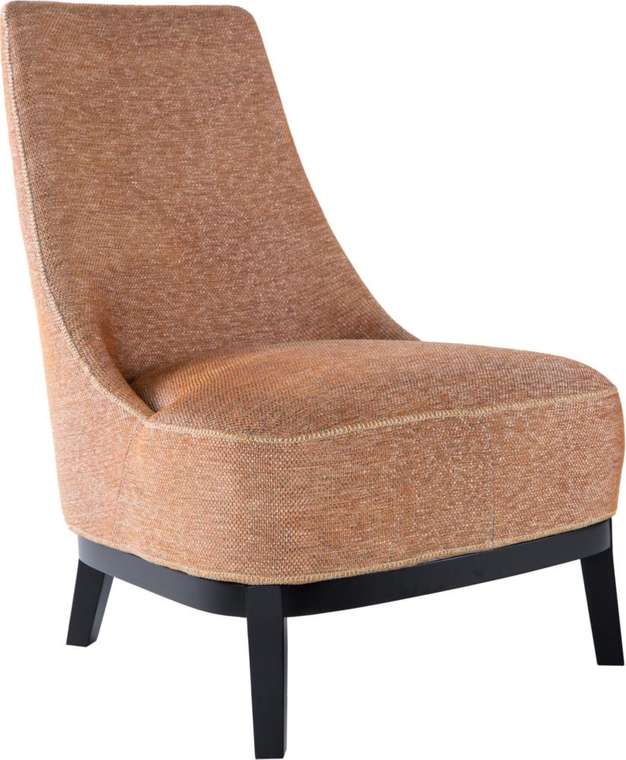 Кресло без подлокотников оранжевое