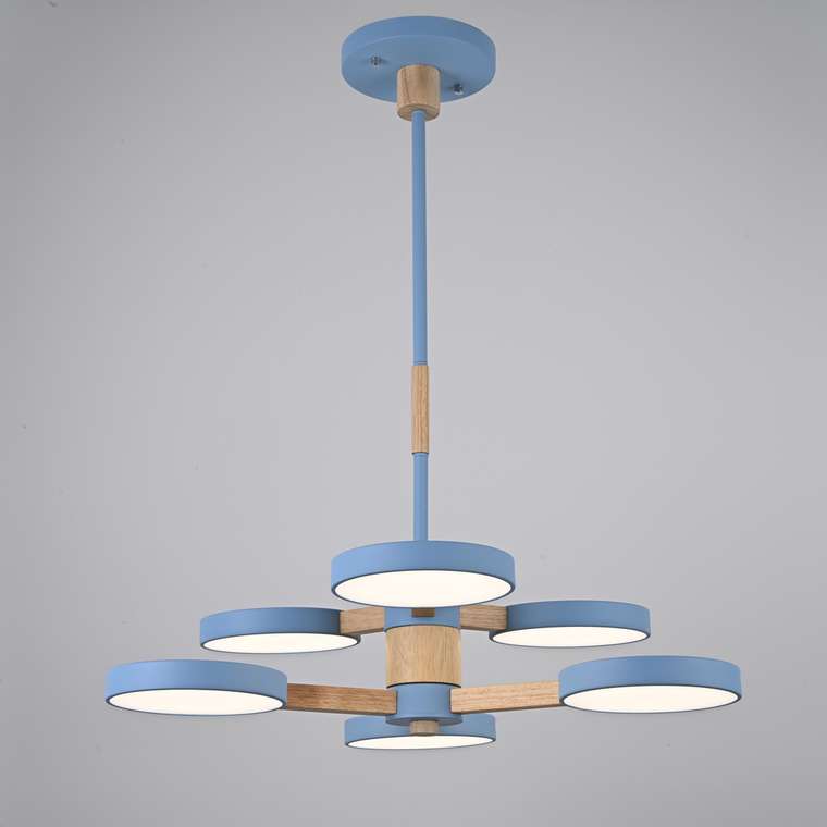 Подвесная люстра TURNA DBL L6 Blue