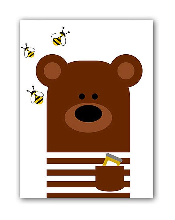 Постер "Bear" А4