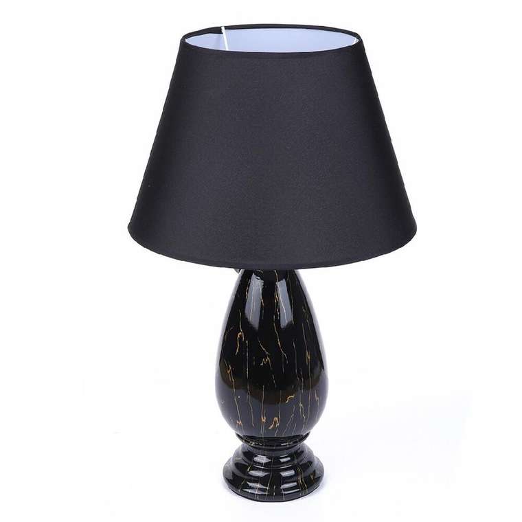 Настольная лампа Sharlin 8219/1T (ткань, цвет черный)