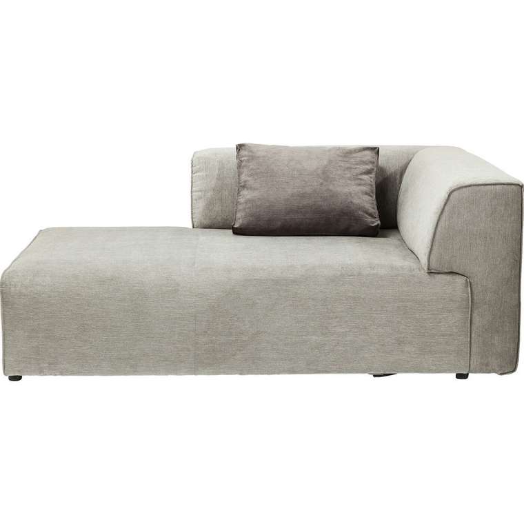 Элемент дивана Infinity правый серого цвета