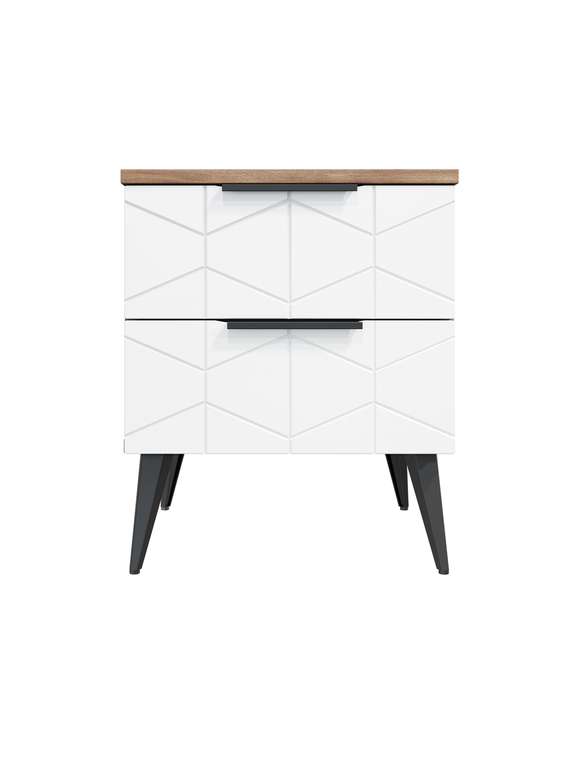 Тумба прикроватная Контемпо КТ-04 коричневого цвета