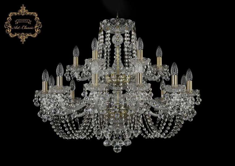 Хрустальная подвесная люстра Art Classic 46327 11.26.12+6.300.2d.Br.B подсвечник