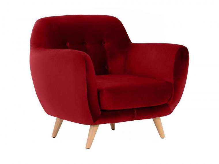Кресло Loa красного цвета