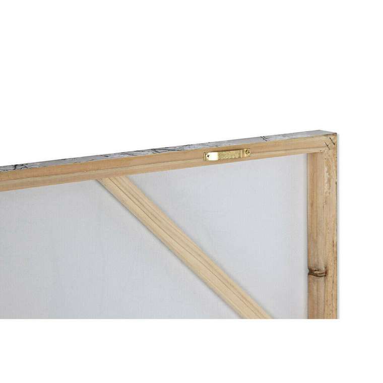 Картина Белый Позолоченный Пурпурин Лондон Loft 150 x 3 x 100 cm (2 штук)