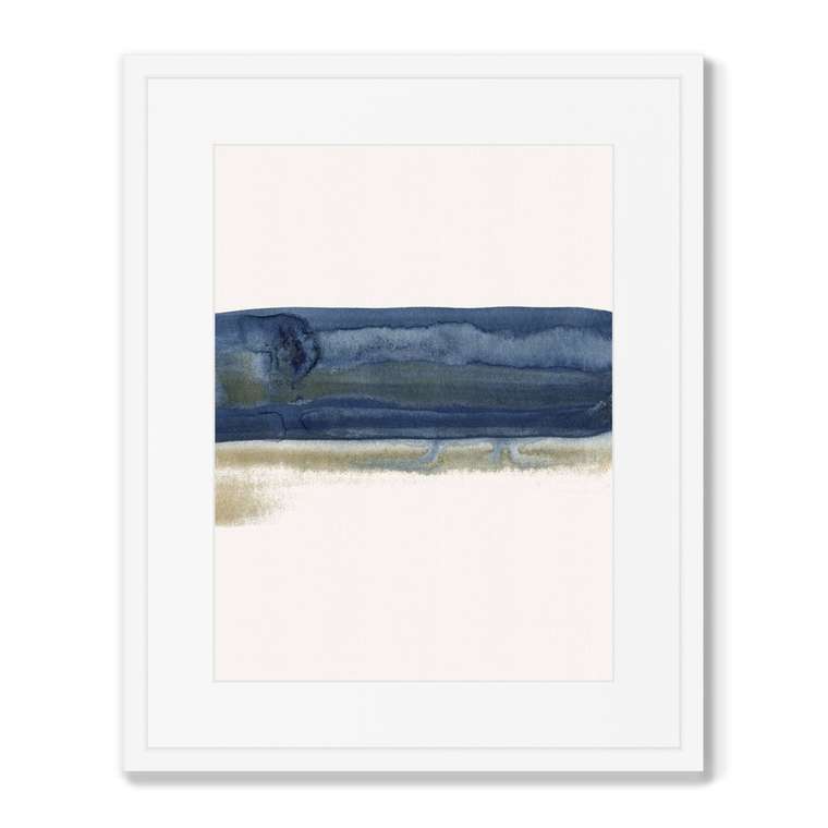 Набор из 2-х репродукций картин в раме Seashore before the storm