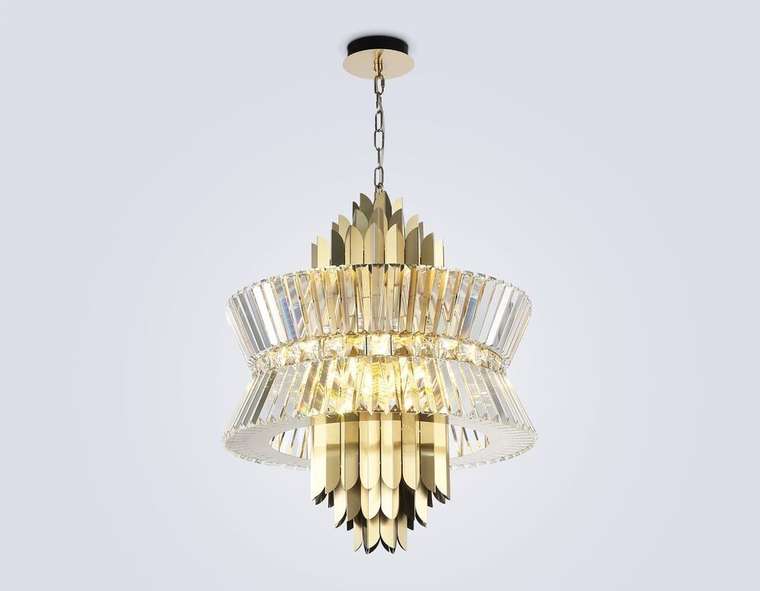 Подвесная люстра Crystal LH41017 (хрусталь, цвет прозрачный)