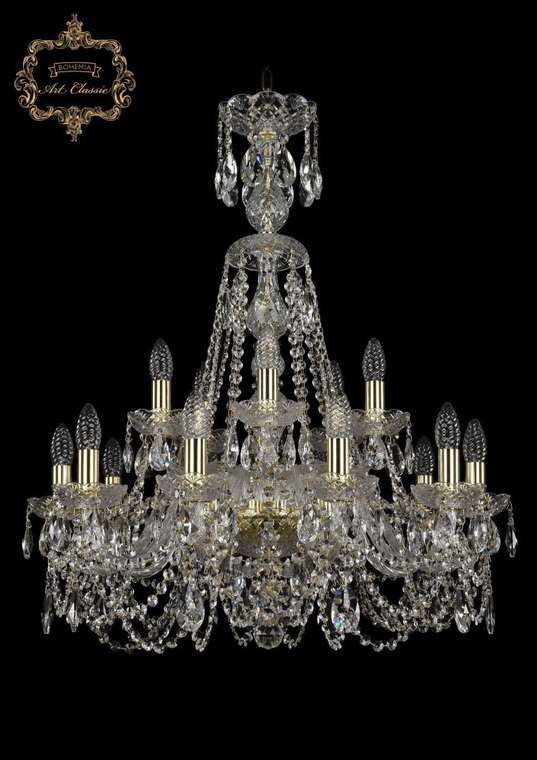 Хрустальная подвесная люстра Art Classic 45241 11.11.10+5.240.XL-80.Gd.Sp подсвечник