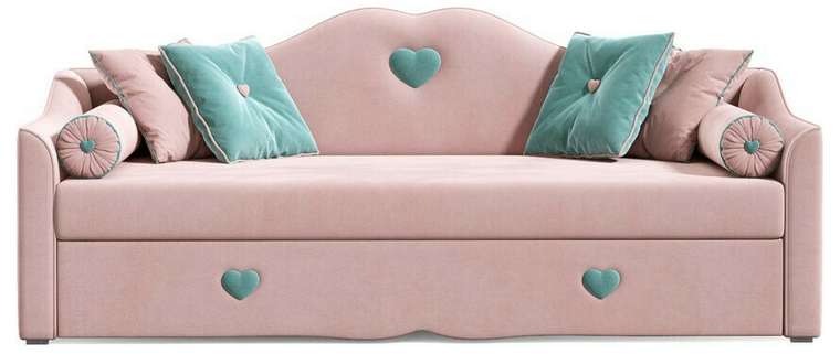 Диван-кровать Betty розового цвета