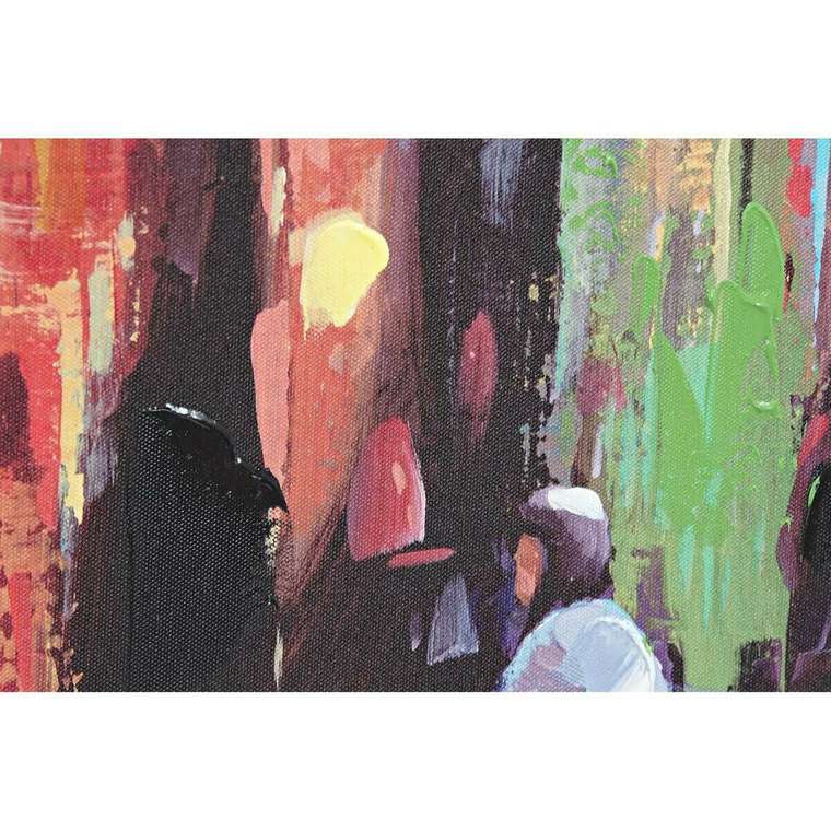 Картина 120 x 3 x 90 cm Улица Loft (2 штук)
