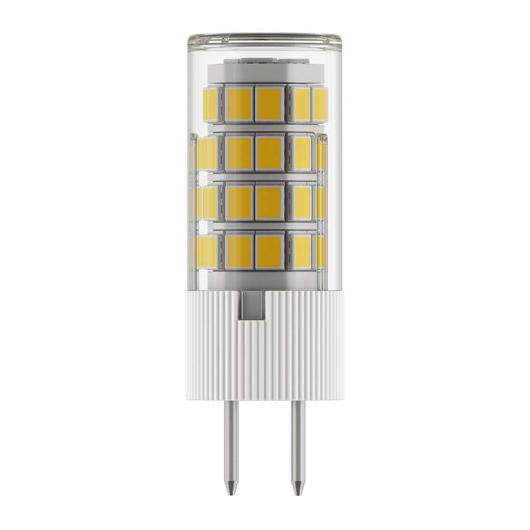 Лампа LED 220V Т20 G5.3 6W=60W 492LM 360G CL 3000K 20000H капсульной формы