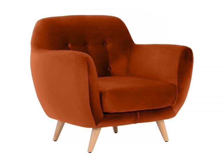 Кресло Loa оранжевого цвета