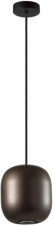 Подвесной светильник Odeon Light Cocoon 5060/1DA PENDANT коричн./черный/металл GU10 LED 4W