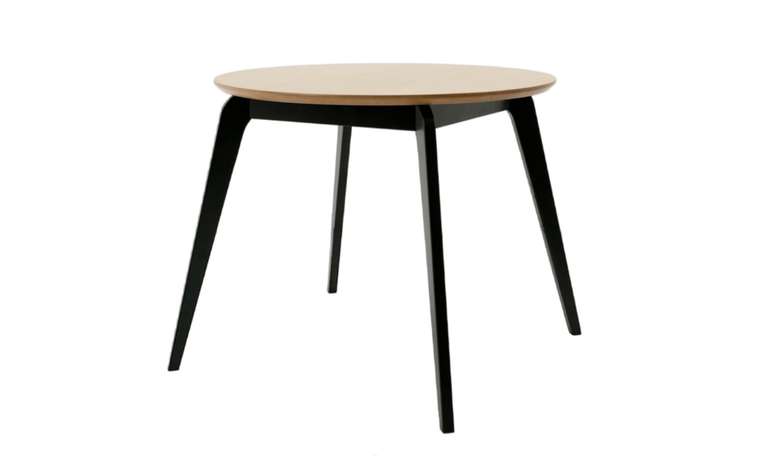 Обеденный стол Arki К 90 черно-бежевого цвета