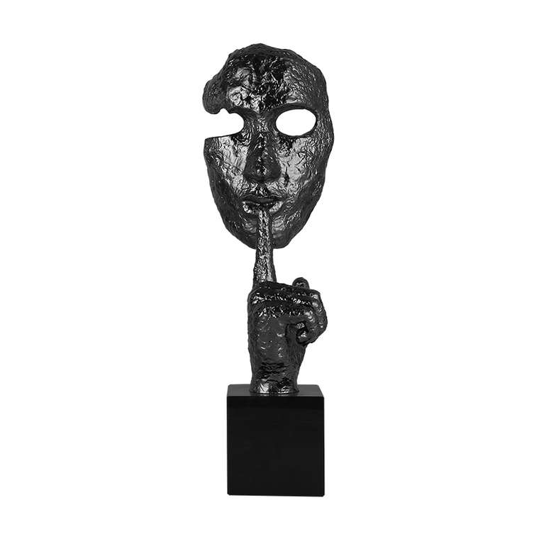 Статуэтка настольная ArtHomeDecor TOP SECRET 7092 BLACK & BLACK