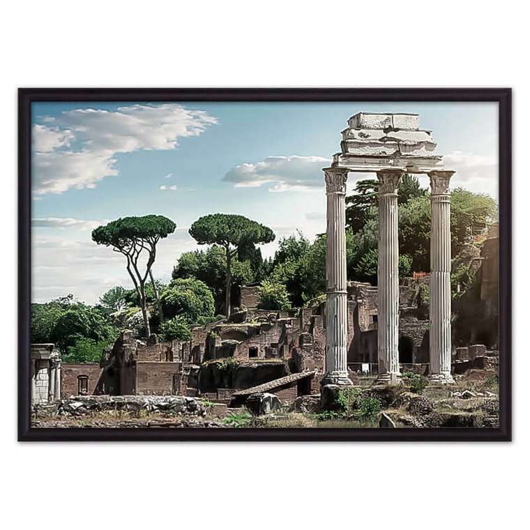Постер в рамке Руины Рим 21х30 см