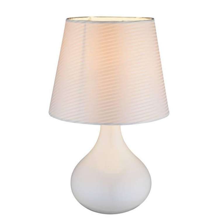 Настольная лампа Freedom 21650 (ткань, цвет белый)