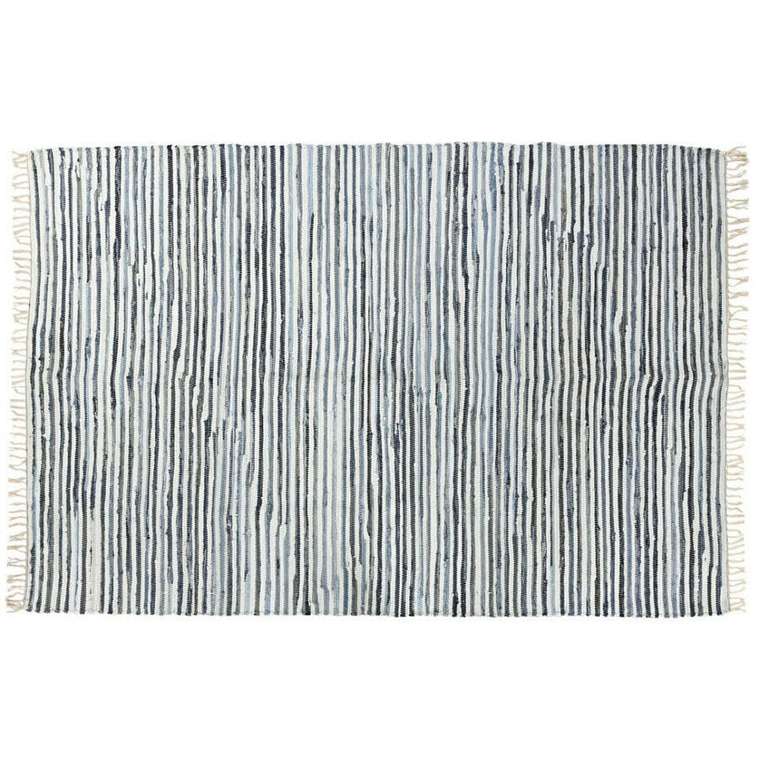Ковер Home ESPRIT 160х230 сине-белого цвета
