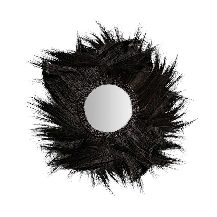 Настенное зеркало Sinko черного цвета