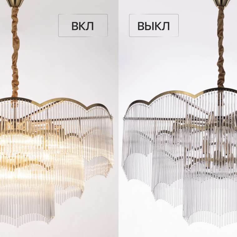 Citilux Jane CL304183 Люстра подвесная Золото