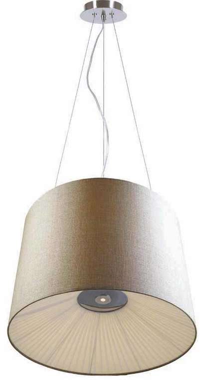 Подвесной светильник Cupola с бежевым абажуром