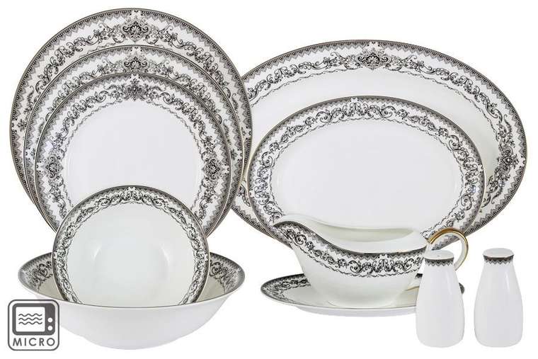 Обеденный сервиз "Блэкпул" на 6 персон