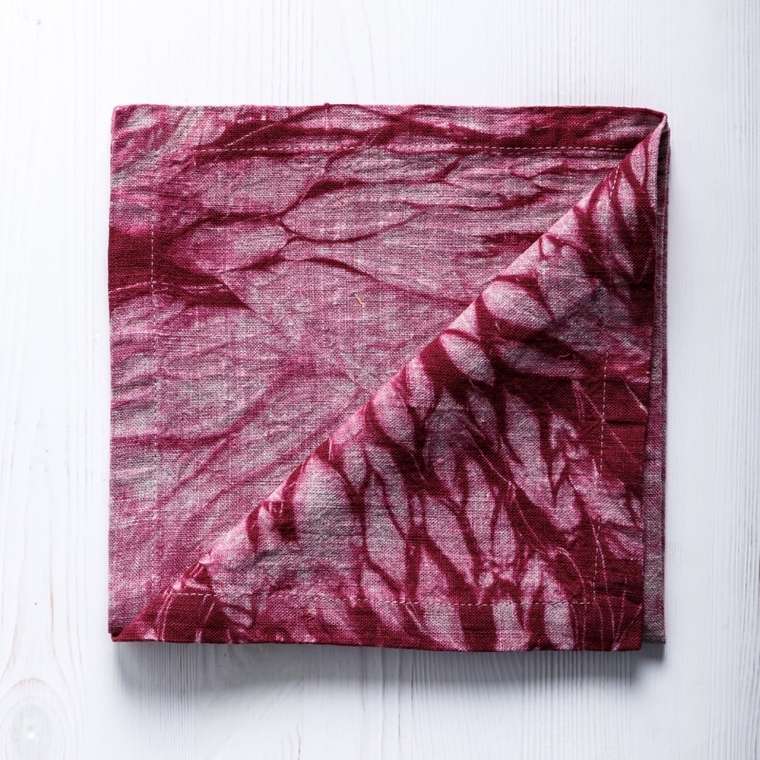 Салфетка "Оксония" бордовая