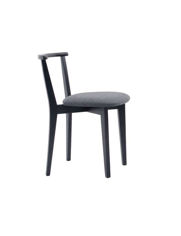 Стул Франк ПМ черно-графитового цвета