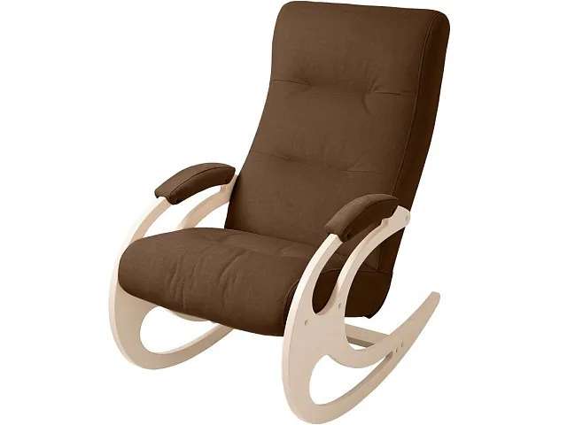 Кресло-качалка Риверо коричневого цвета