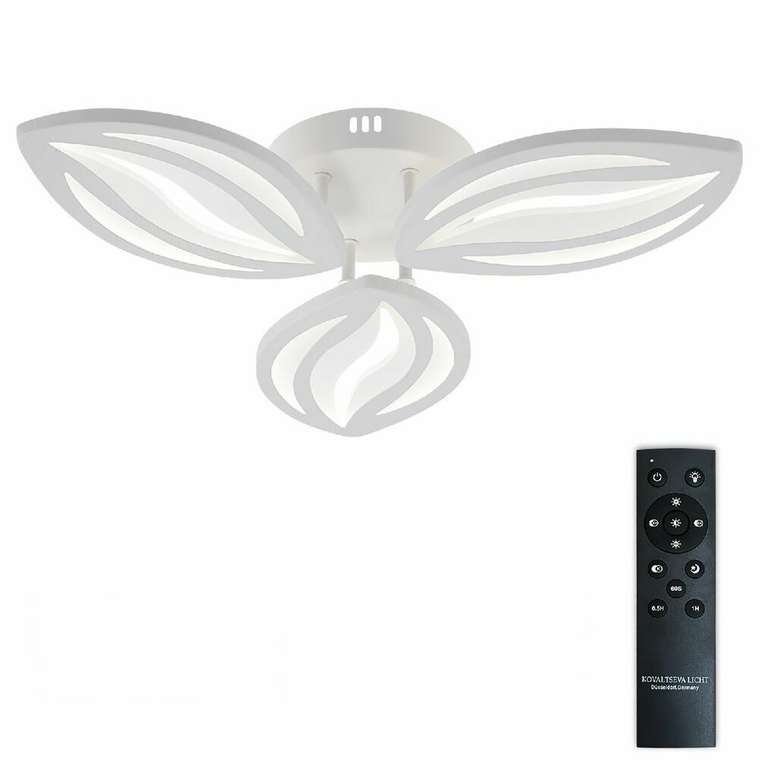 Потолочная люстра Sm LED LAMPS 81456 (акрил, цвет белый)