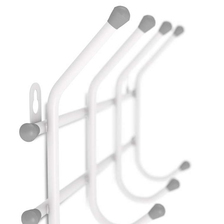 Настенная вешалка Стандарт 1/4 белого цвета