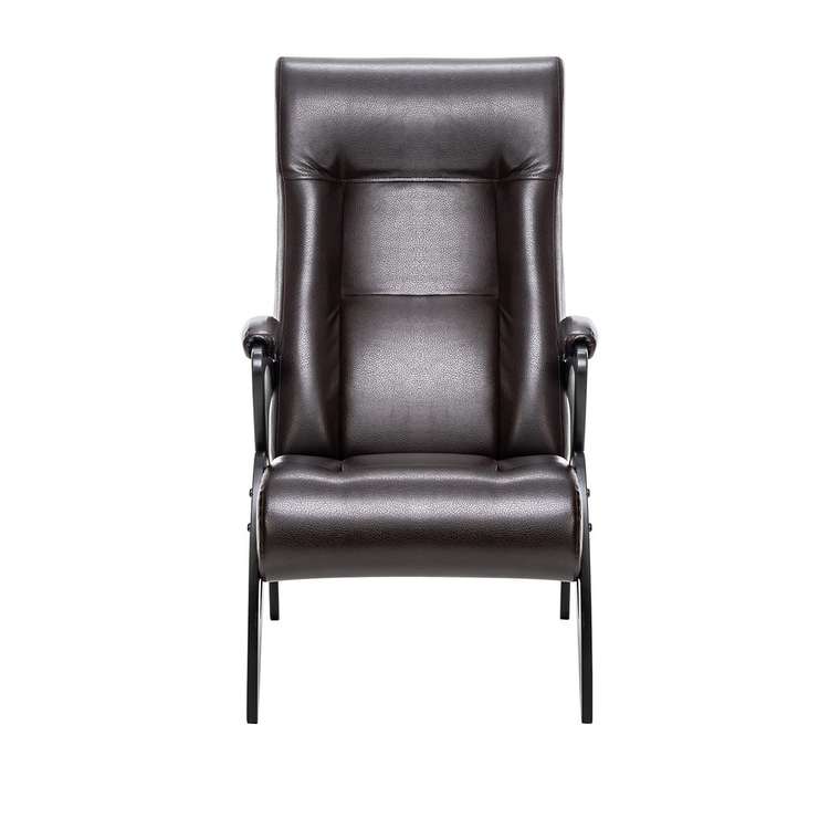 Кресло для отдыха Модель 51 темно-коричневого цвета